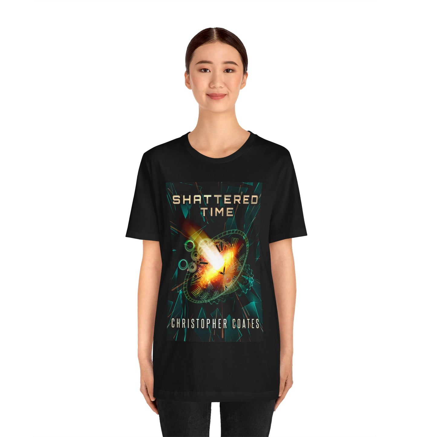 Shattered Time - Unisex Jersey Short Sleeve T-Shirt