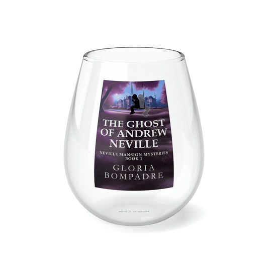 The Ghost of Andrew Neville - Stemless Wine Glass, 11.75oz