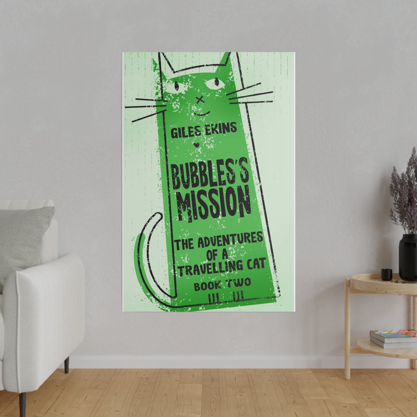 Bubbles's Mission - Canvas