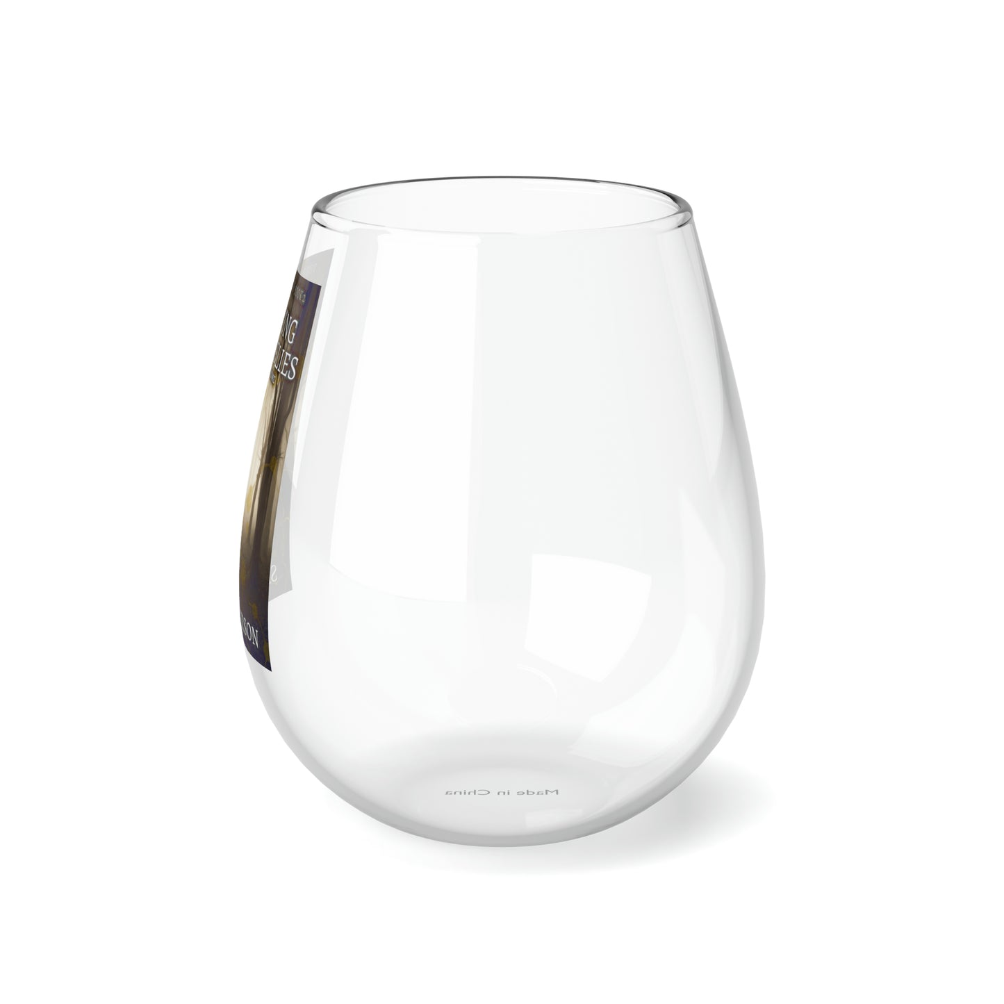 Catching Butterflies - Stemless Wine Glass, 11.75oz