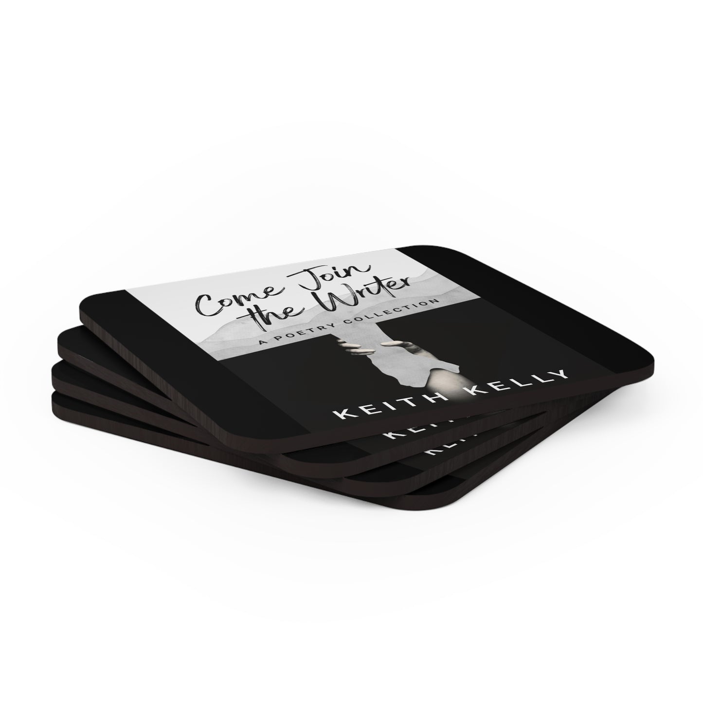 Come Join the Writer - Corkwood Coaster Set