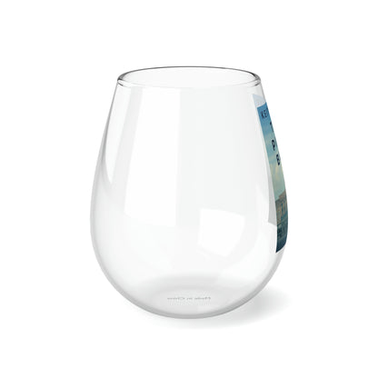 The Pizza Boys - Stemless Wine Glass, 11.75oz