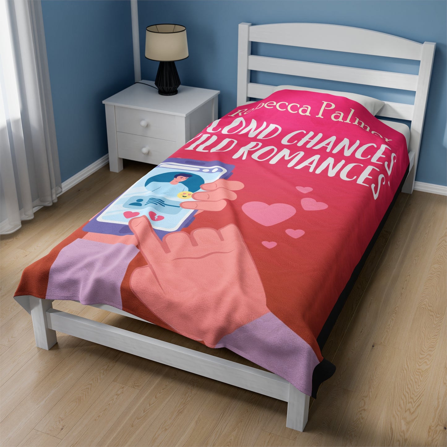 Second Chances, Wild Romances - Velveteen Plush Blanket