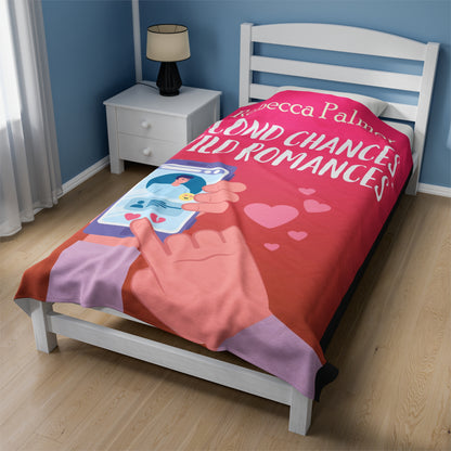 Second Chances, Wild Romances - Velveteen Plush Blanket