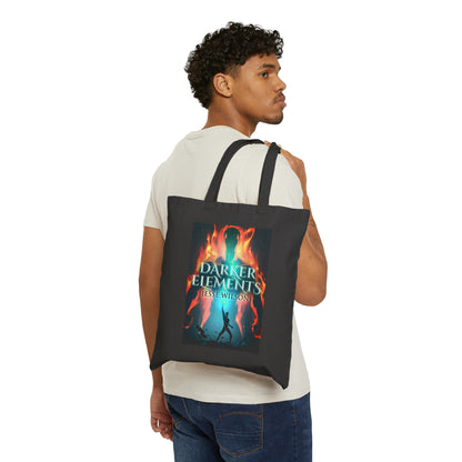 Darker Elements - Cotton Canvas Tote Bag