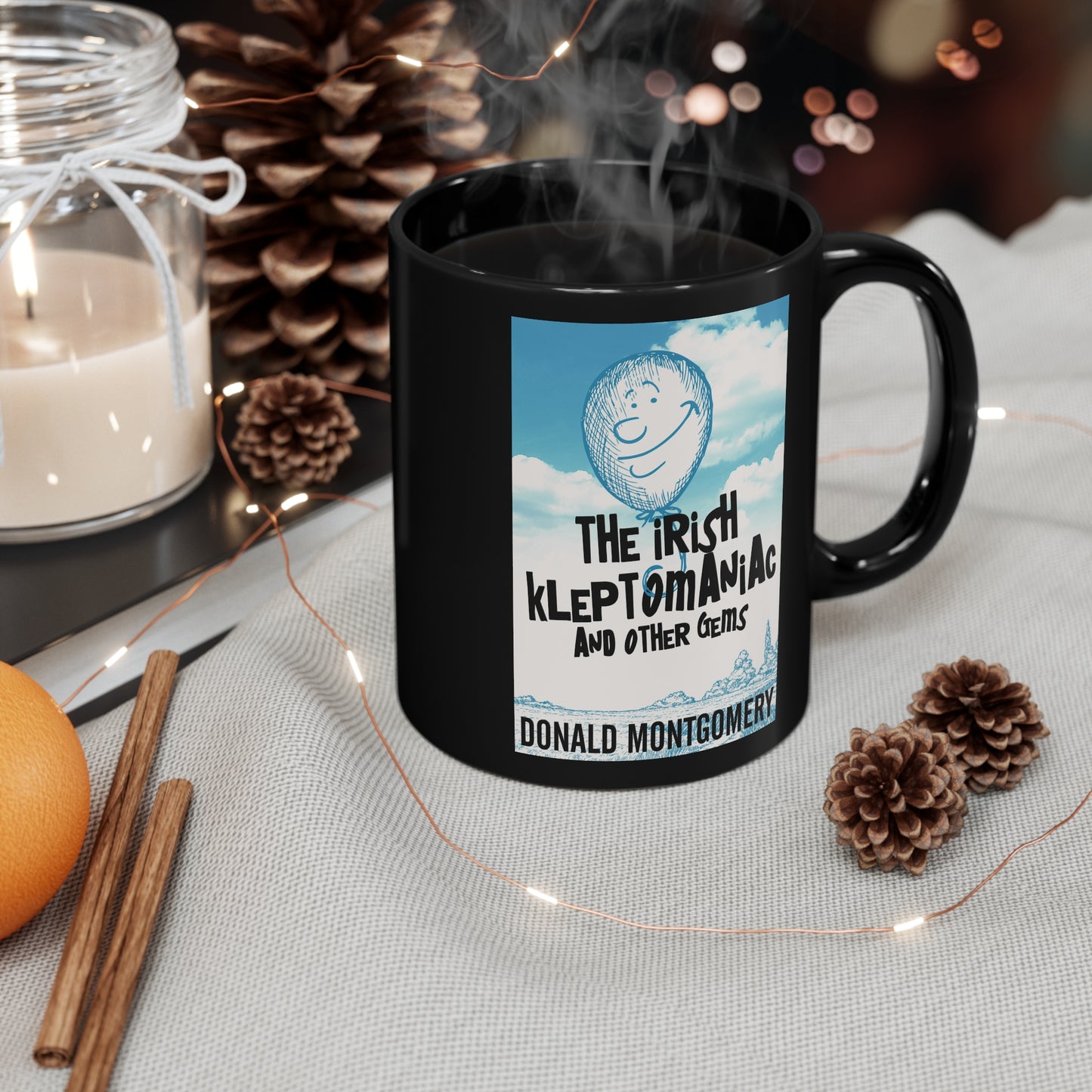 The Irish Kleptomaniac and other Gems - Black Coffee Mug