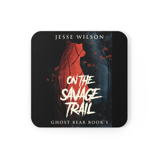 On The Savage Trail - Corkwood Coaster Set