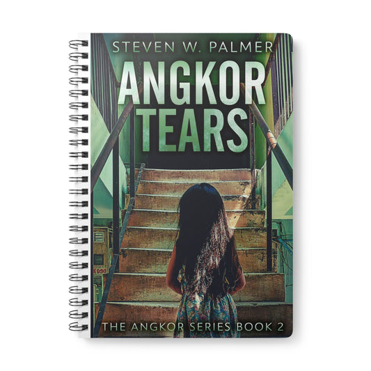 Angkor Tears - A5 Wirebound Notebook