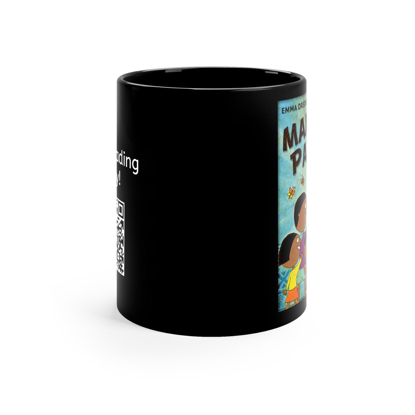 Mama's Party - Black Coffee Mug