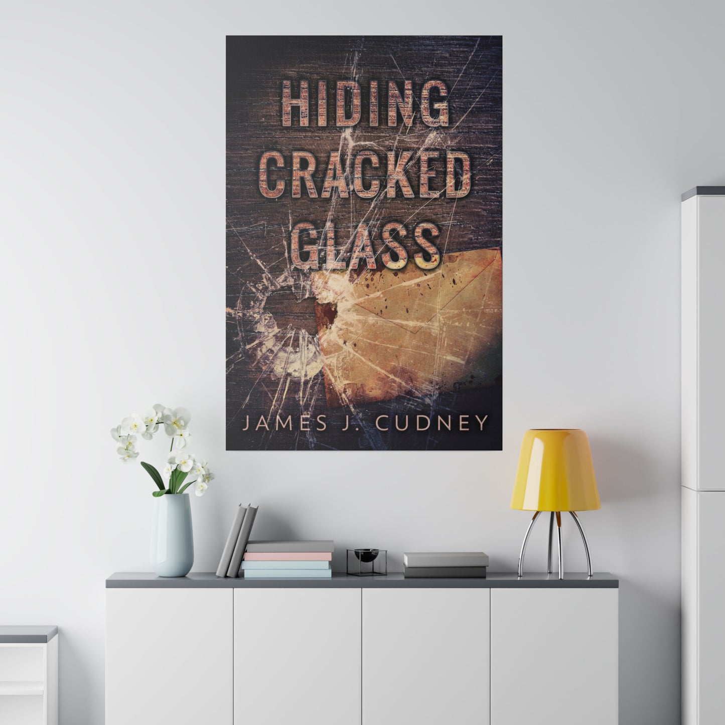 Hiding Cracked Glass - Canvas