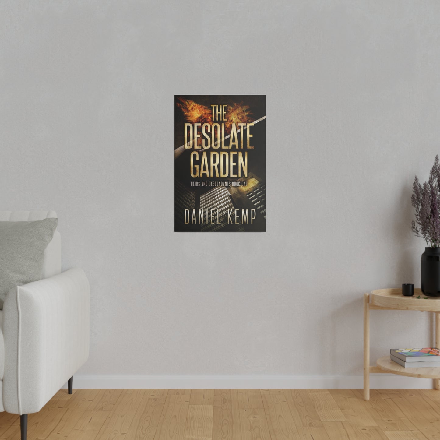 The Desolate Garden - Canvas