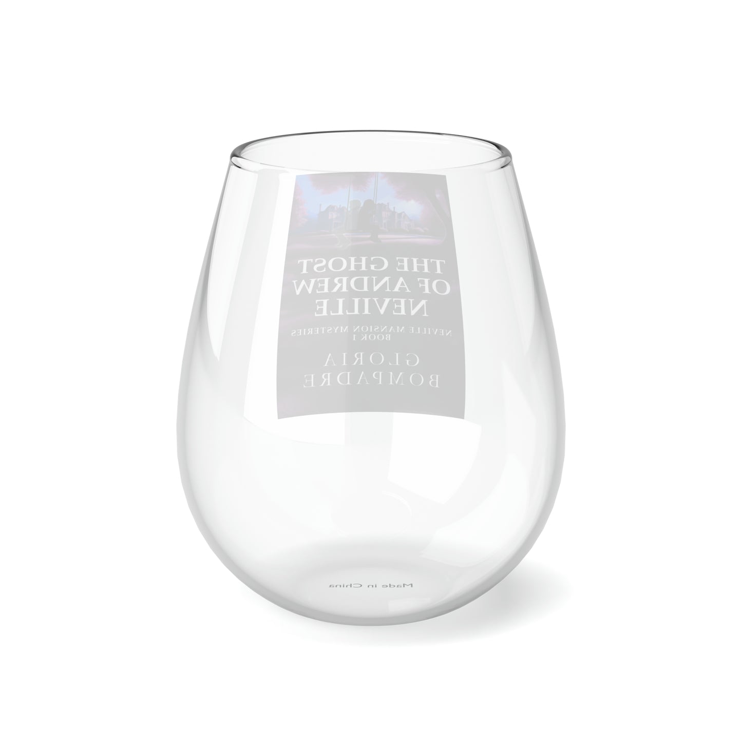 The Ghost of Andrew Neville - Stemless Wine Glass, 11.75oz