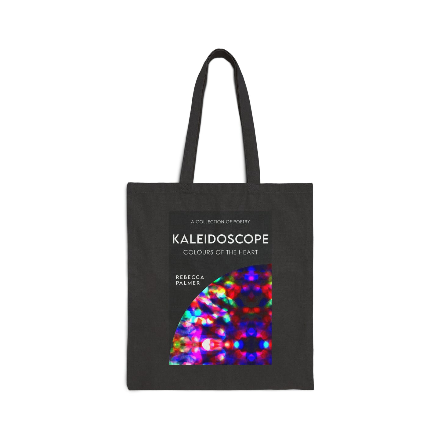 Kaleidoscope - Colours Of The Heart - Cotton Canvas Tote Bag