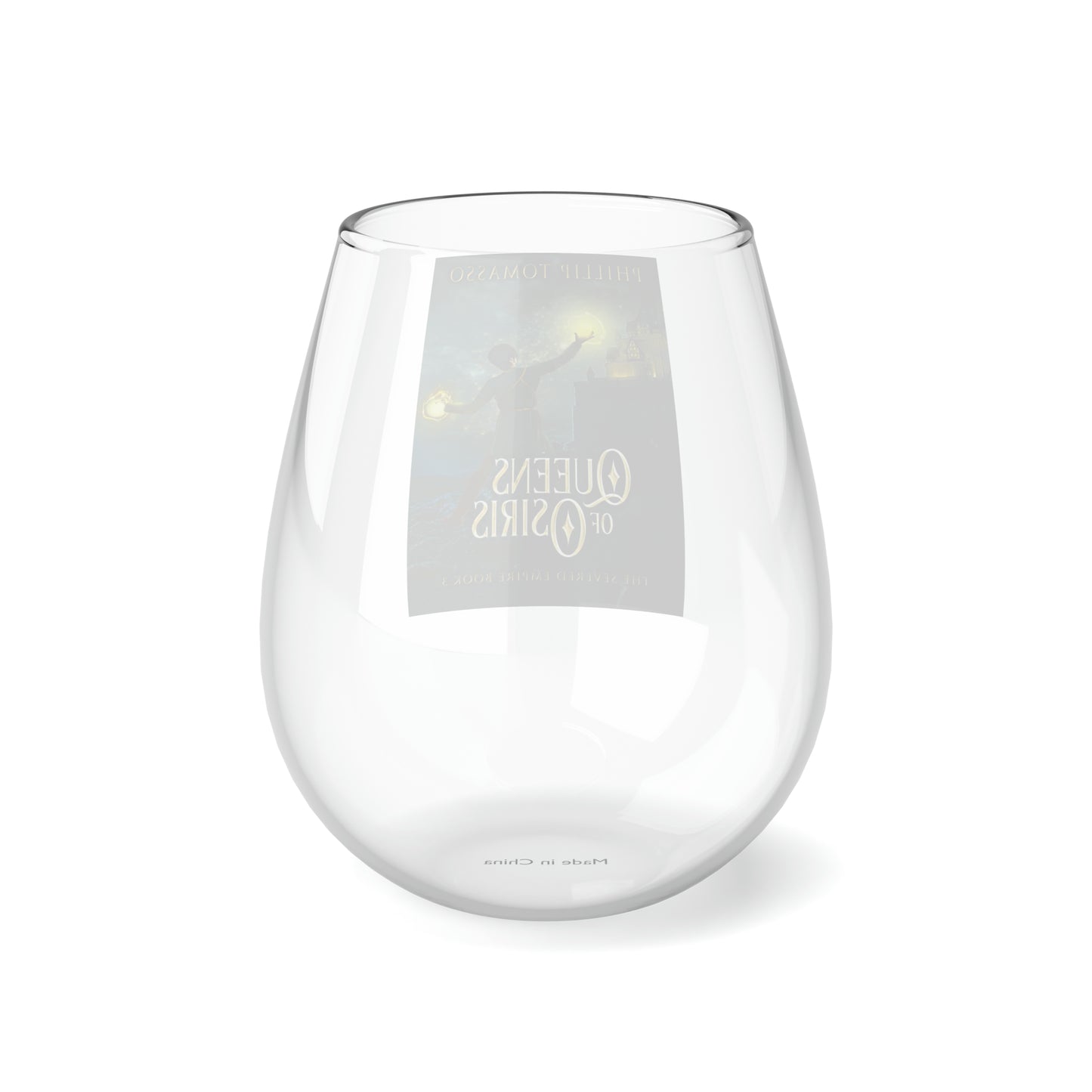 Queens Of Osiris - Stemless Wine Glass, 11.75oz