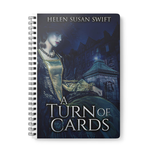 A Turn of Cards - A5 Wirebound Notebook