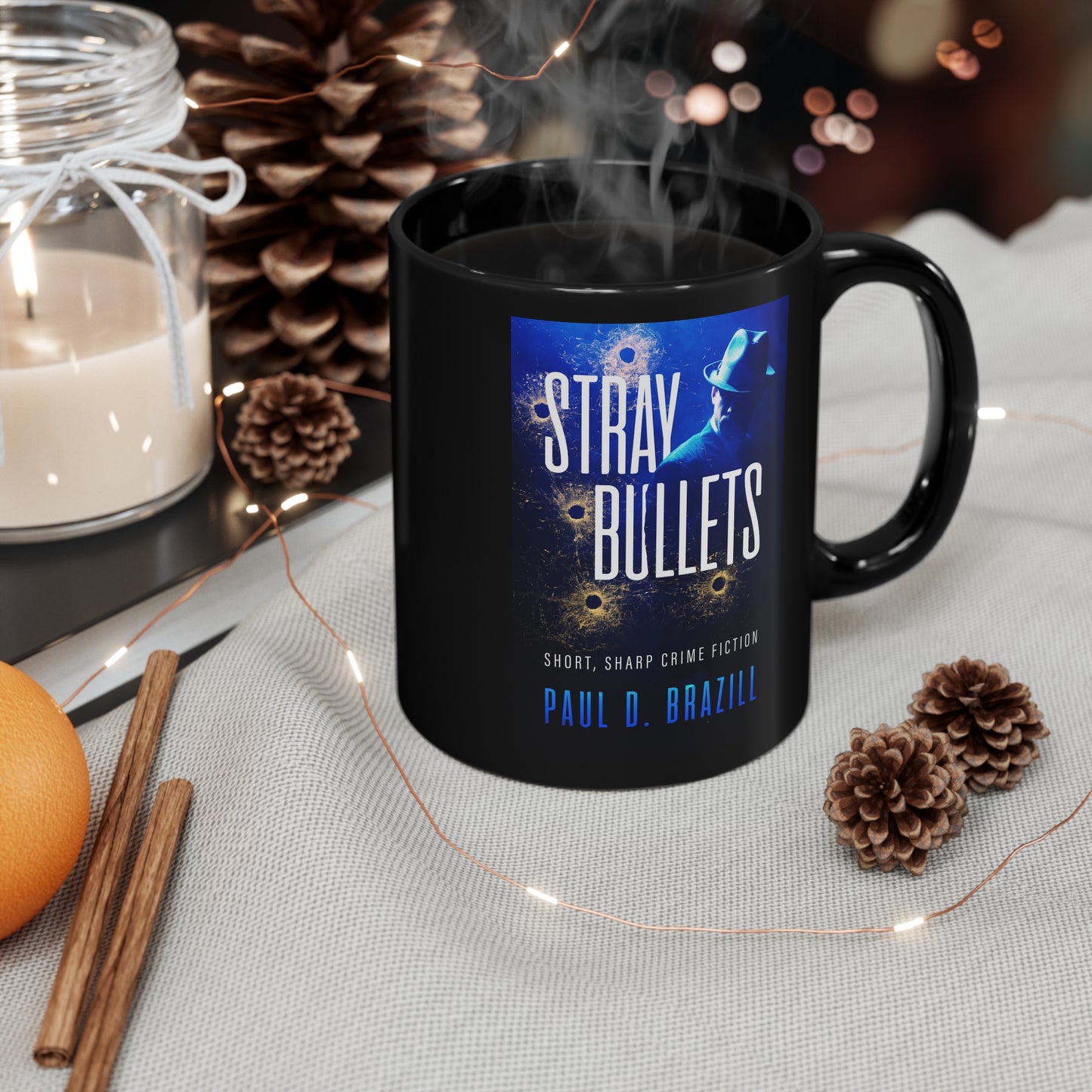 Stray Bullets - Black Coffee Mug