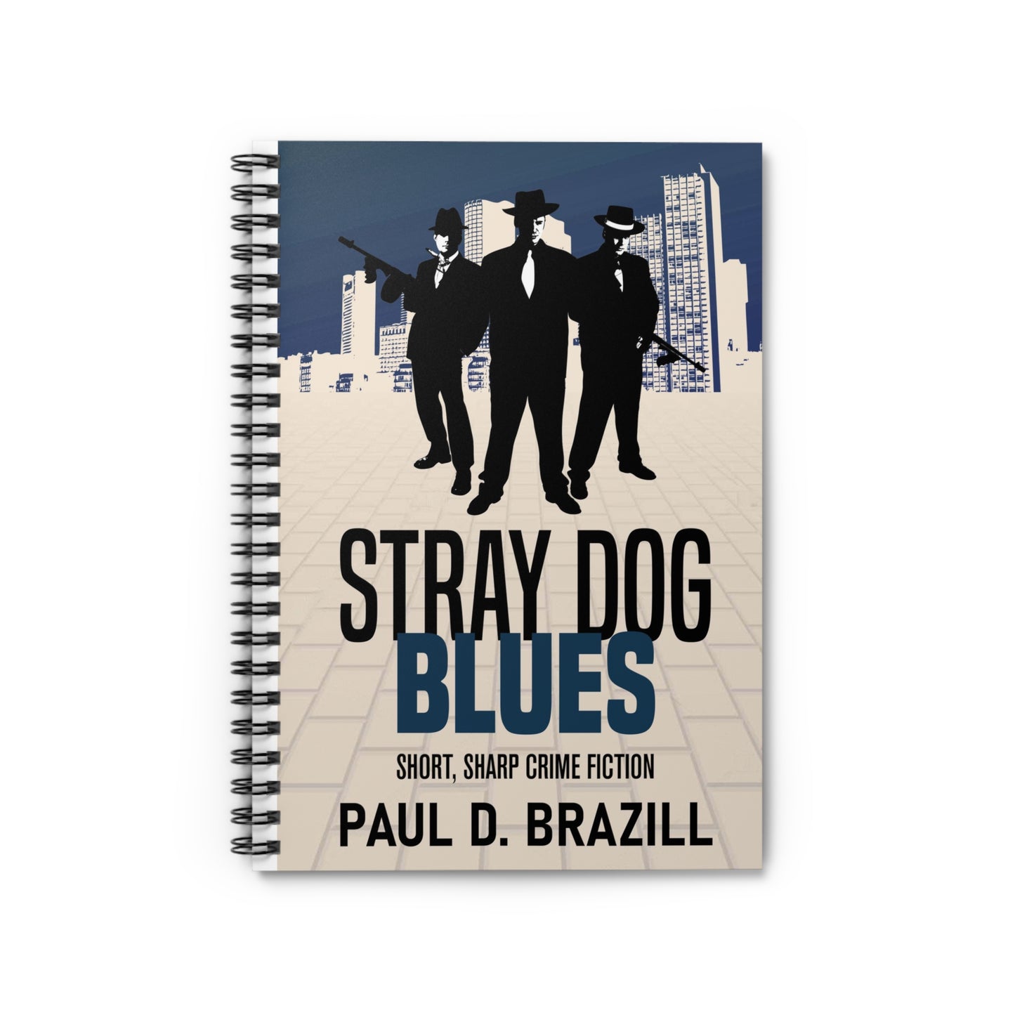 Stray Dog Blues - Spiral Notebook