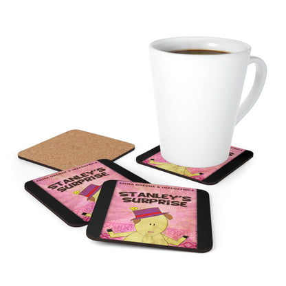 Stanley’s Surprise - Corkwood Coaster Set