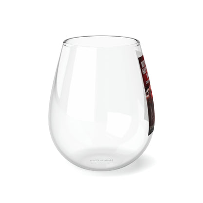 Nothing Good Happens After Midnight - Stemless Wine Glass, 11.75oz