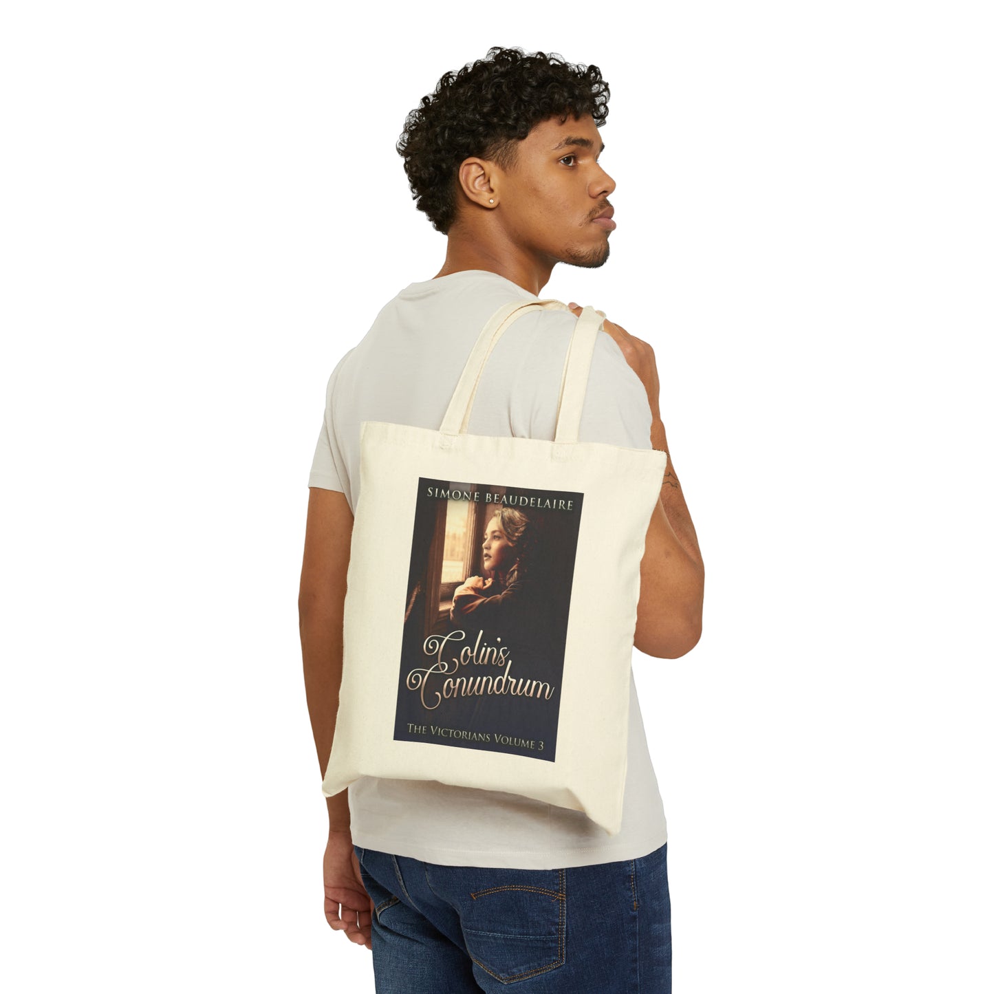 Colin's Conundrum - Cotton Canvas Tote Bag