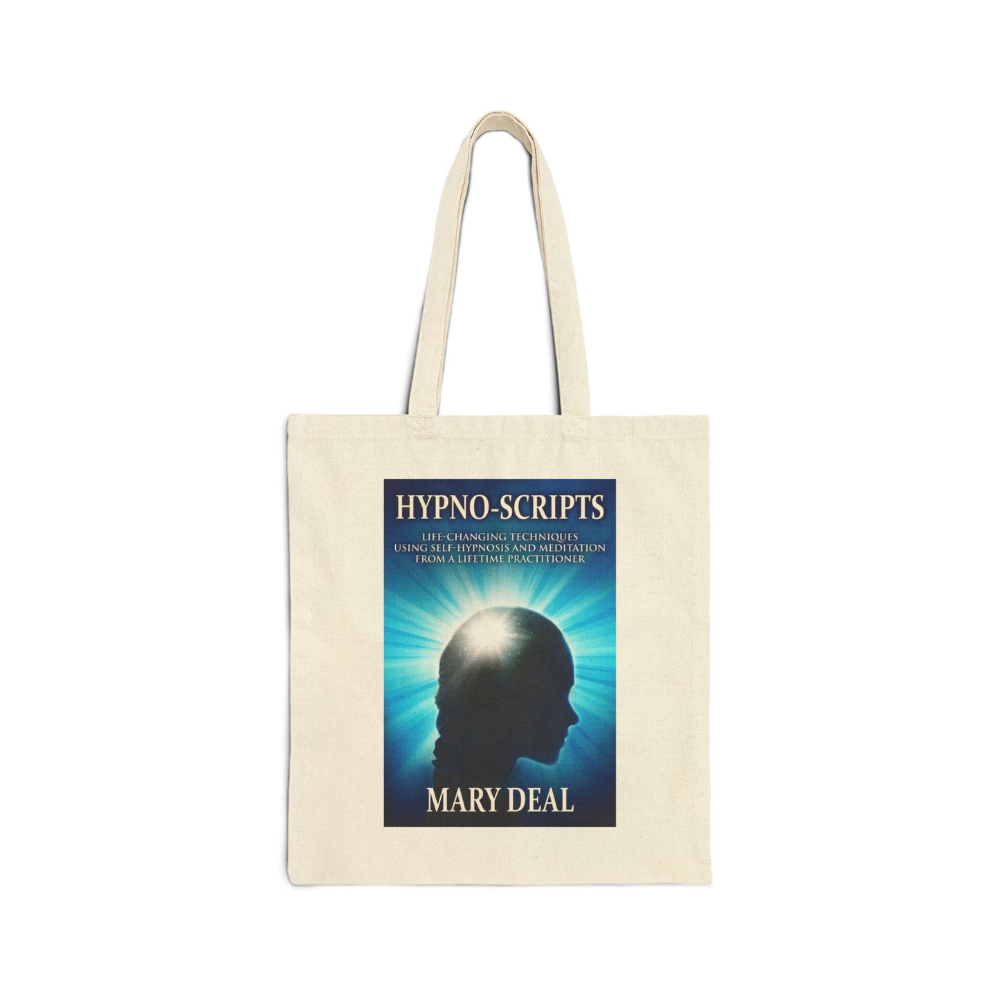 Hypno-Scripts - Cotton Canvas Tote Bag