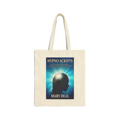 Hypno-Scripts - Cotton Canvas Tote Bag