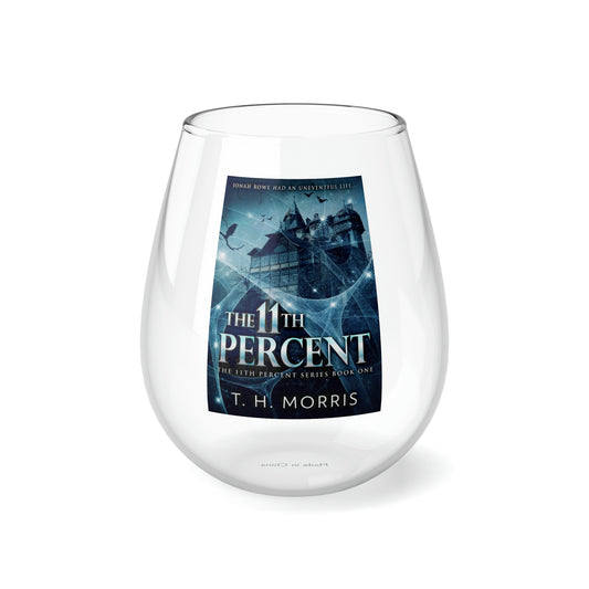 The 11th Percent - Stemless Wine Glass, 11.75oz