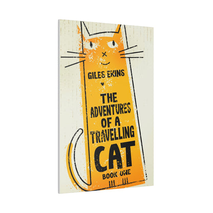 The Adventures Of A Travelling Cat - Canvas