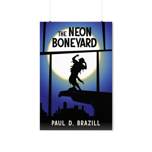 The Neon Boneyard - Matte Poster