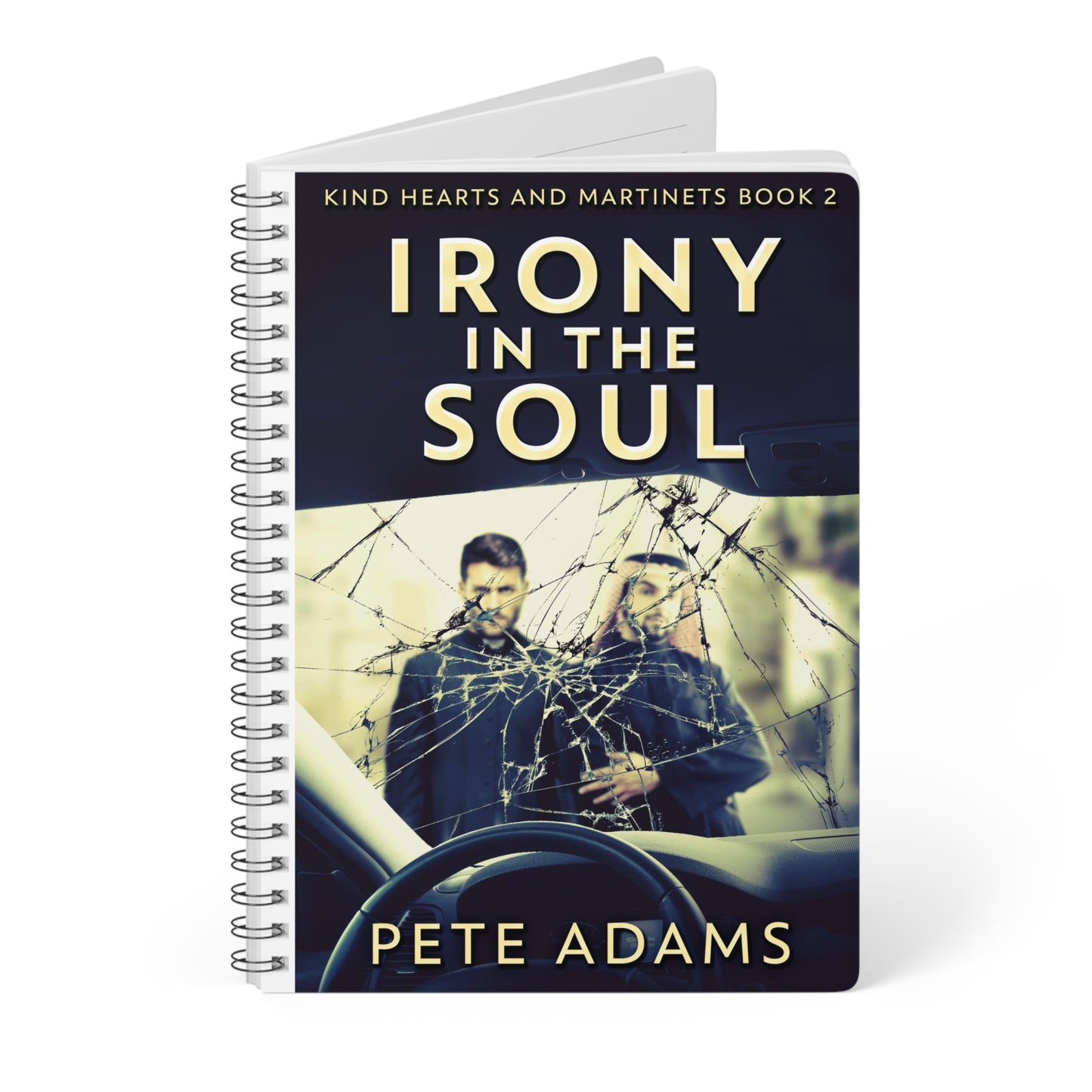 Irony In The Soul - A5 Wirebound Notebook