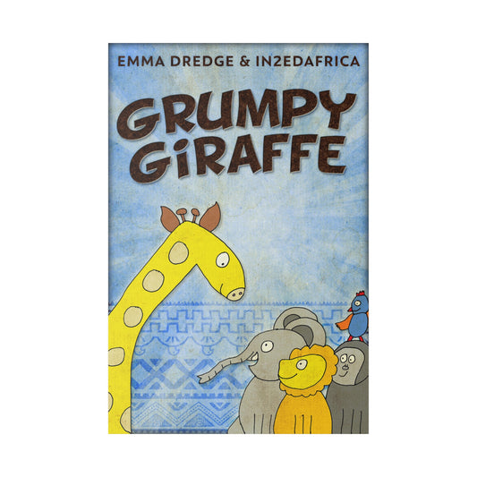 Grumpy Giraffe - Canvas