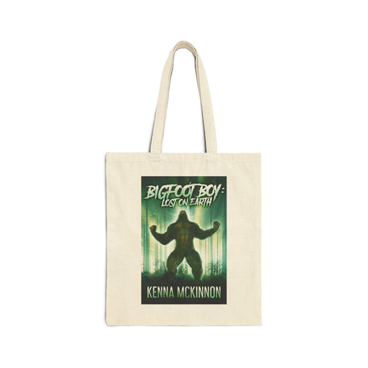 Bigfoot Boy - Cotton Canvas Tote Bag