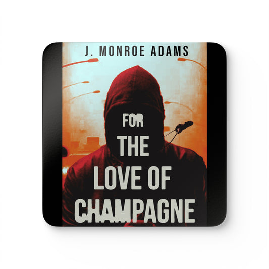 For The Love Of Champagne - Corkwood Coaster Set