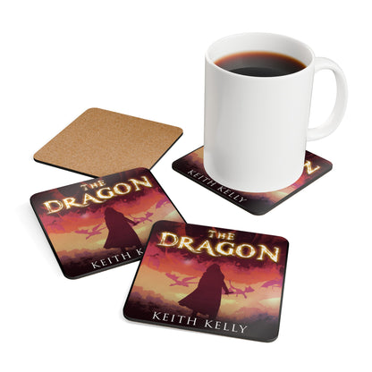 The Dragon - Corkwood Coaster Set