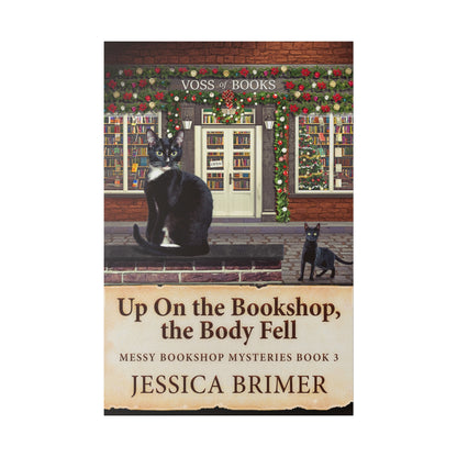 Up On the Bookshop, the Body Fell - Canvas