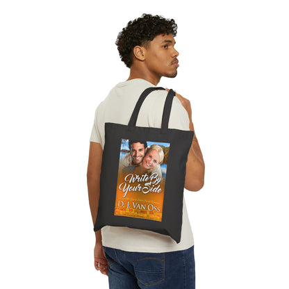 Write By Your Side - Cotton Canvas Tote Bag