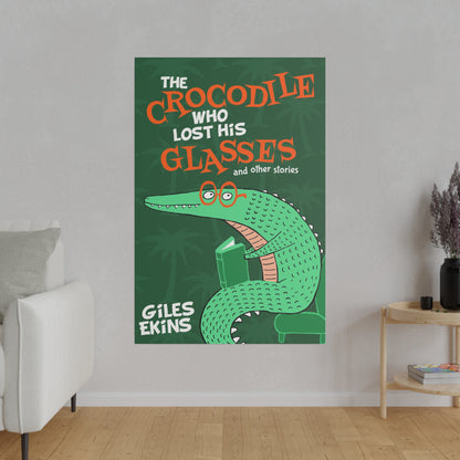 The Crocodile Who Lost His Glasses - Canvas