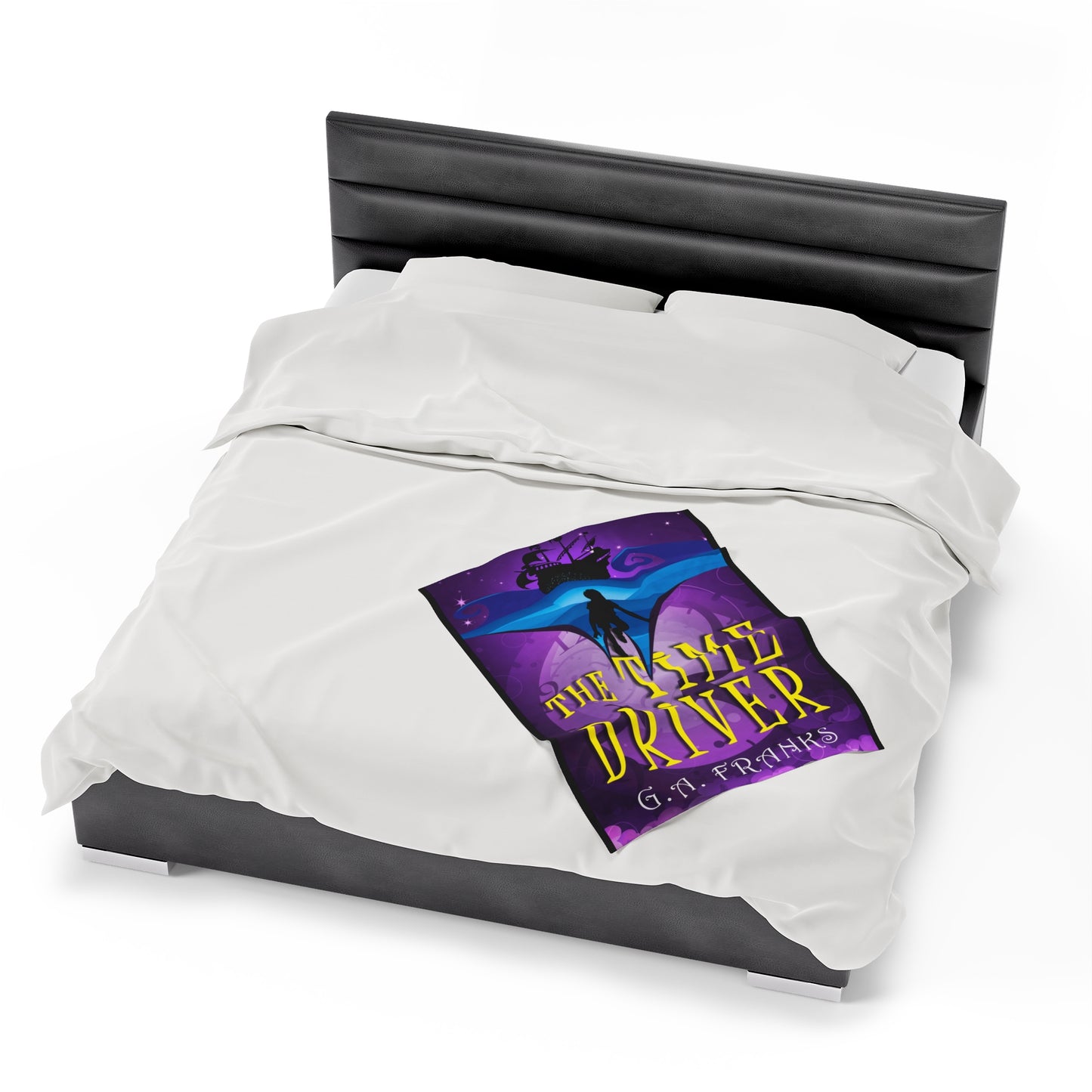 The Time Driver - Velveteen Plush Blanket