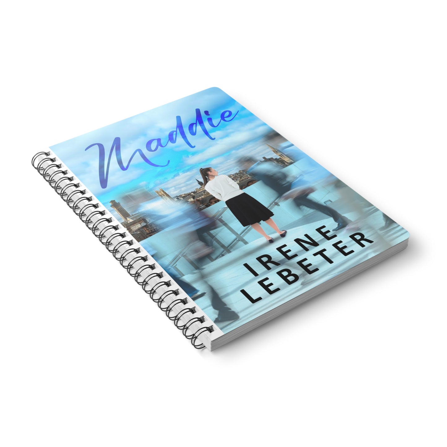 Maddie - A5 Wirebound Notebook