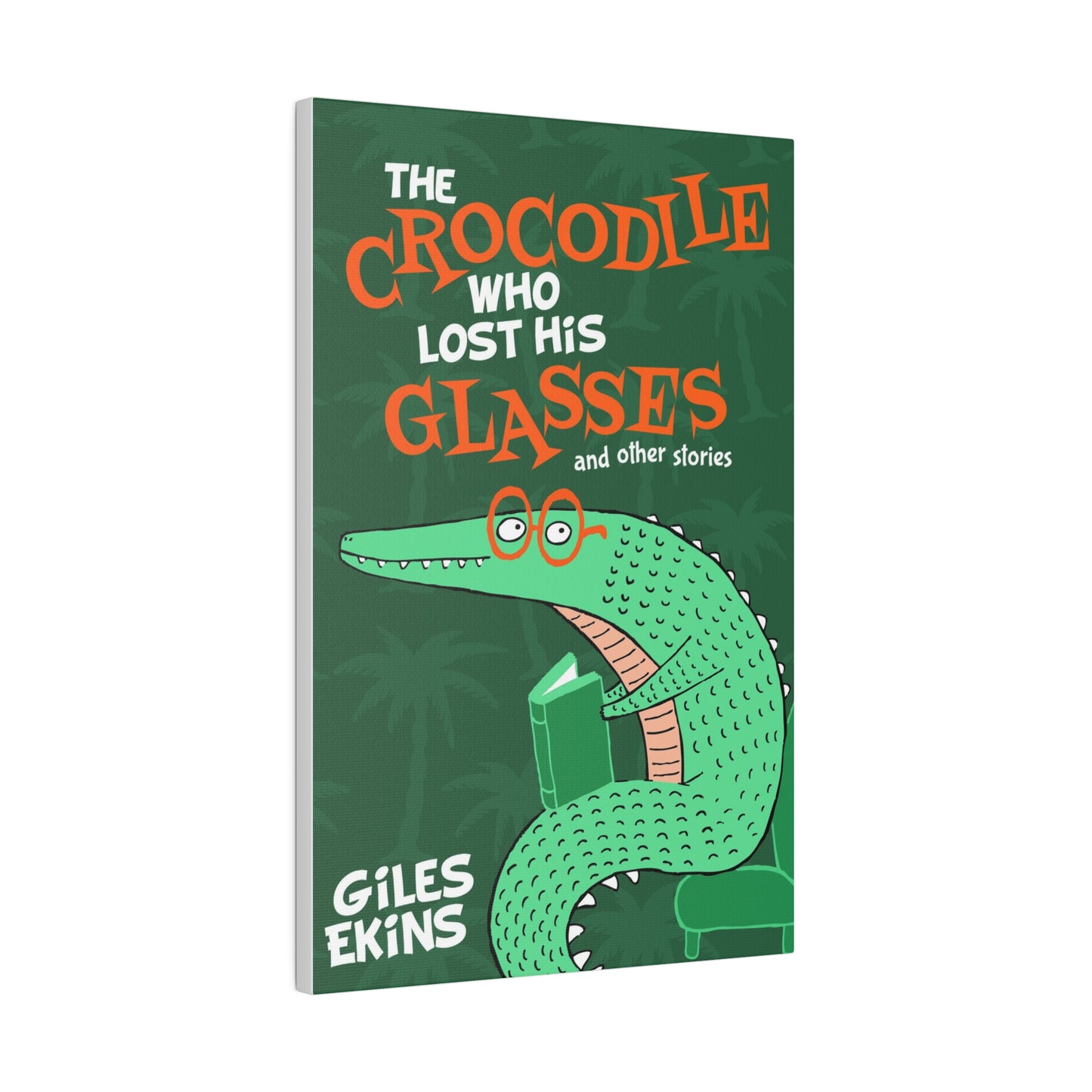 The Crocodile Who Lost His Glasses - Canvas