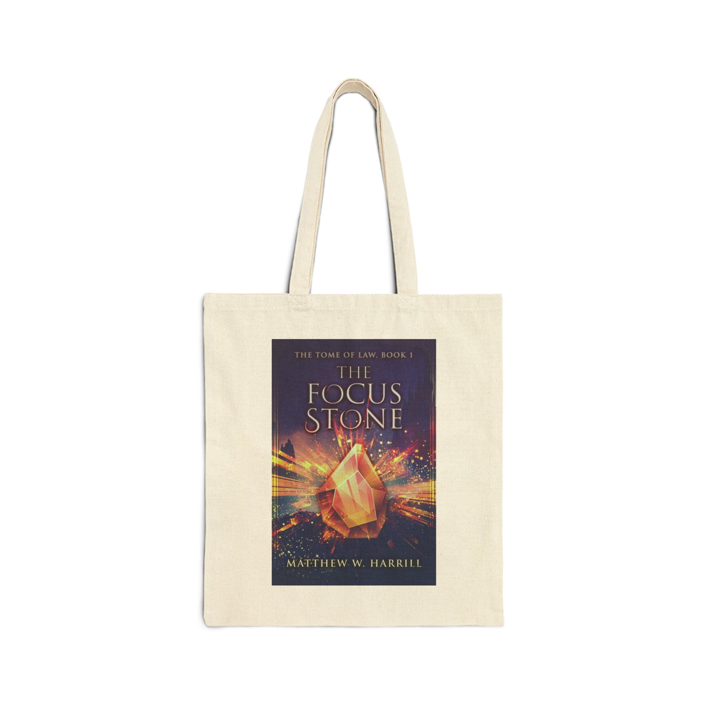 The Focus Stone - Cotton Canvas Tote Bag