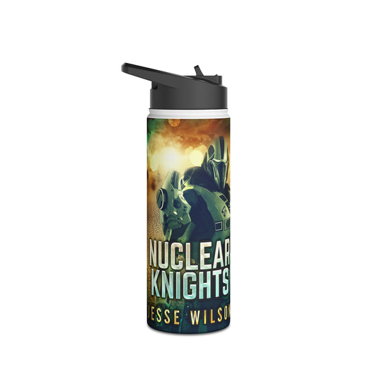 Nuclear Knights - Stainless Steel Water Bottle