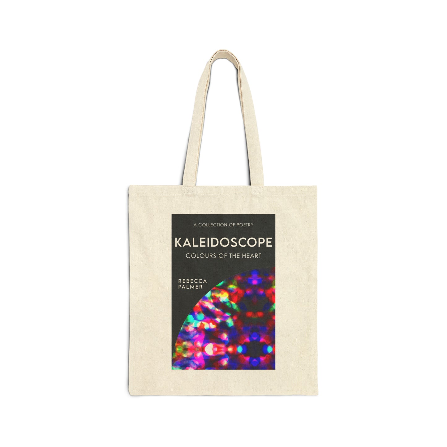 Kaleidoscope - Colours Of The Heart - Cotton Canvas Tote Bag