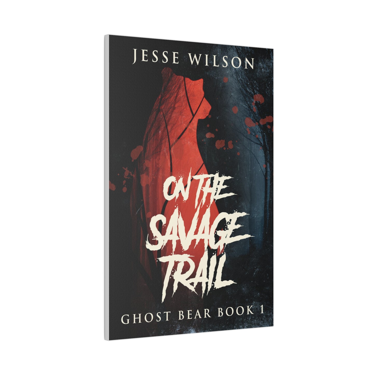 On The Savage Trail - Canvas