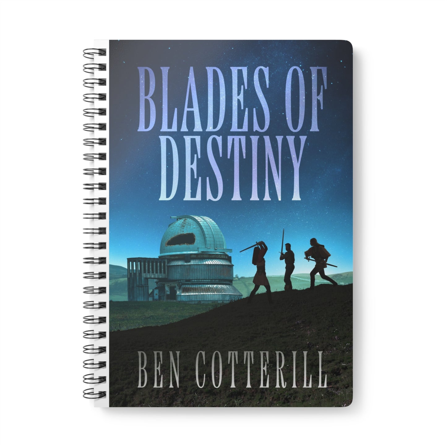 Blades of Destiny - A5 Wirebound Notebook