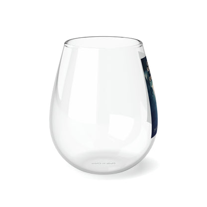 Ghost Knights Of New Orleans - Stemless Wine Glass, 11.75oz