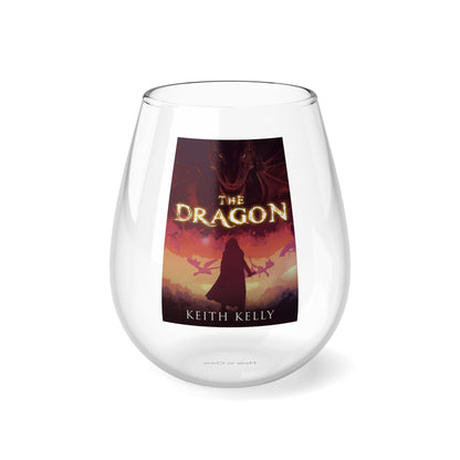 The Dragon - Stemless Wine Glass, 11.75oz