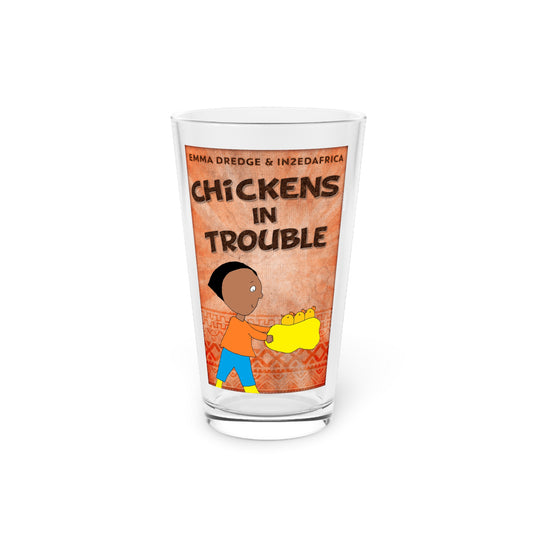 Chickens In Trouble - Pint Glass