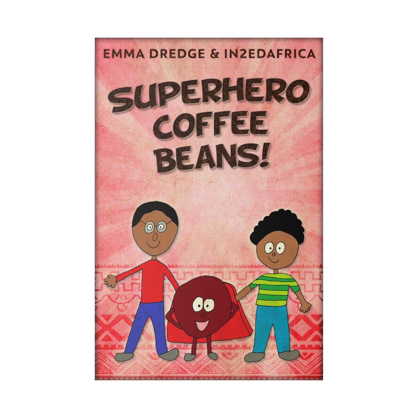 Superhero Coffee Beans! - Canvas