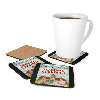 Academic Curveball - Corkwood Coaster Set